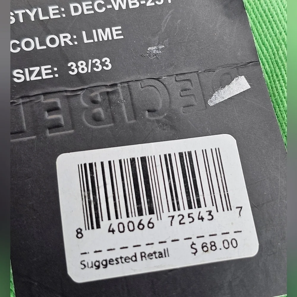 Decibel lime green